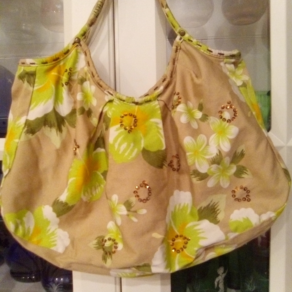 Old navy Reversible tote bag *used once* Fab shape